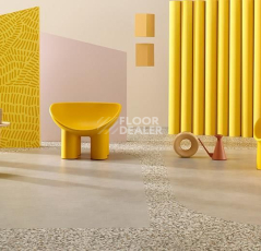 Forbo Modul'up Compact Graphic 9402UP43C natural terrazzo фото 3 | FLOORDEALER